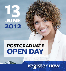 Postgraduate Open Day 6th June 2012 Register now